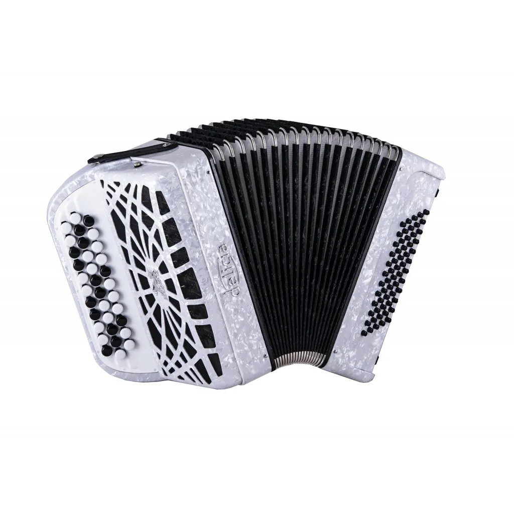 Weiß Akkordeon Komplett